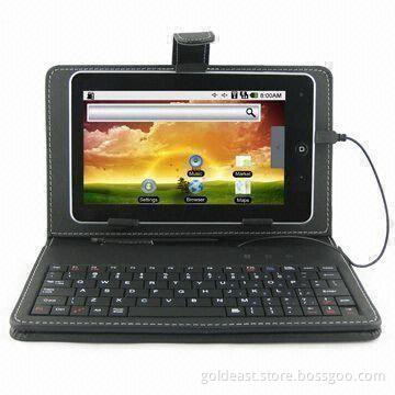 Keyboard with Leather Pouch, Made of PU Material, USB Connector, Customized Designs Welcomed